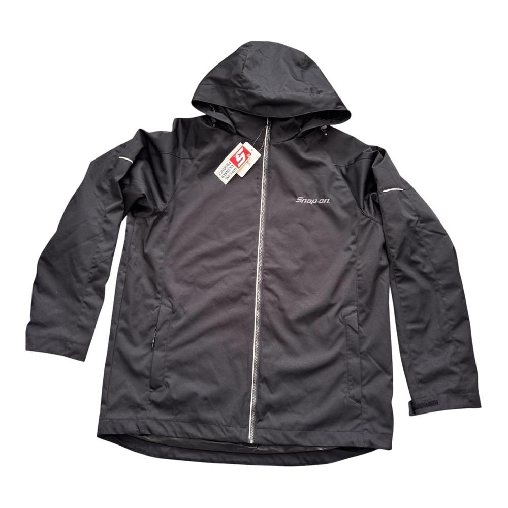 Men’s Snap-on jacket, lightweight, Trimark XL, black, NWT